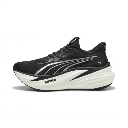 Foto van product PUMA MagMax NITROâ¢ 2 hardloopschoenen voor Dames, Zwart / Wit