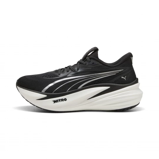Foto van product PUMA MagMax NITROâ¢ 2 hardloopschoenen voor Heren, Zwart / Wit
