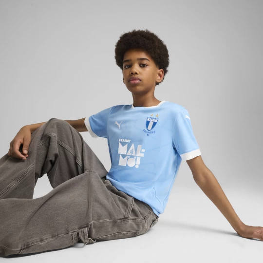 Foto van product PUMA MalmÃ¶ FF thuisshirt, Blauw / Wit