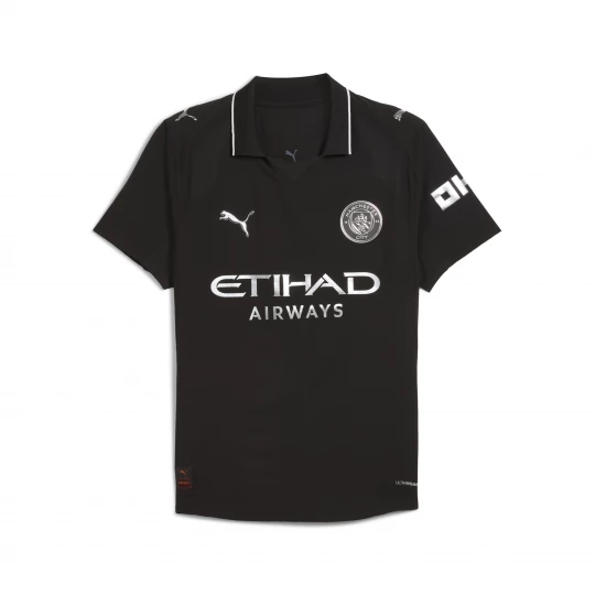Foto van product PUMA Manchester City 25 / 26 Authentic uitshirt voor Heren, Zwart