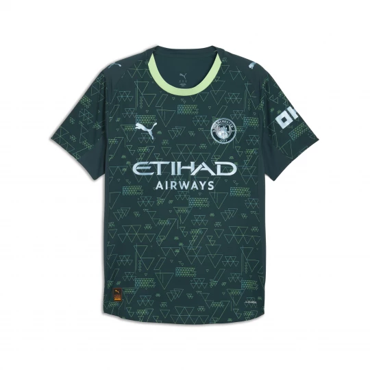 Foto van product PUMA Manchester City 25 / 26 Authentic vierde shirt voor Heren, Groen