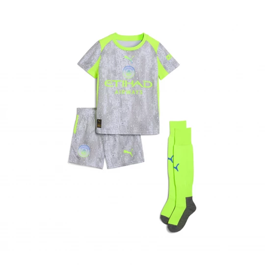 Foto van product PUMA Manchester City 25 / 26 derde minitenue, Groen