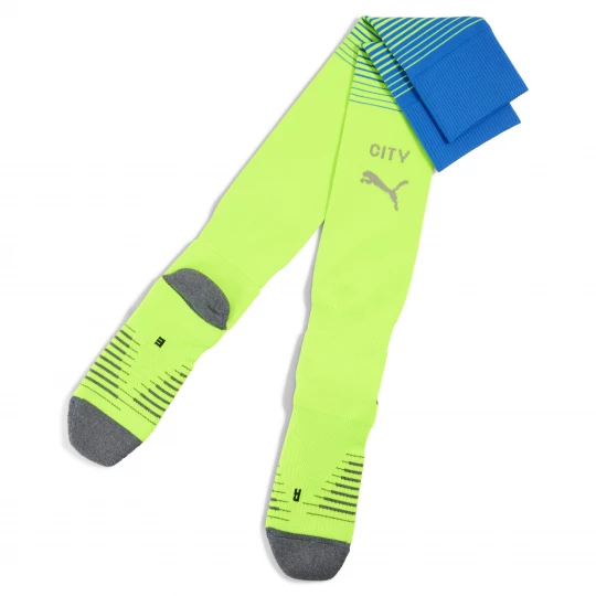 Foto van product PUMA Manchester City 25 / 26 sokken met afbeeling voor Heren, Blauw / Groen