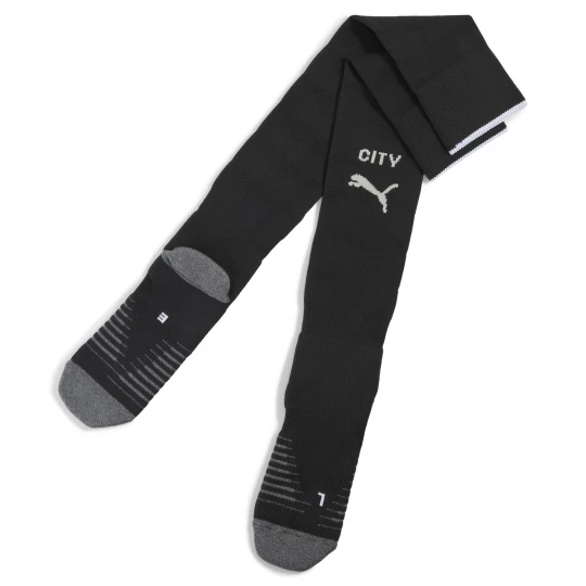 Foto van product PUMA Manchester City 25 / 26 sokken met afbeeling voor Heren, Zwart / Wit