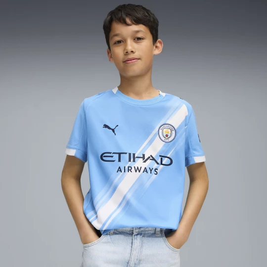 Foto van product PUMA Manchester City 25 / 26 thuisshirt, Blauw / Wit niebieski
