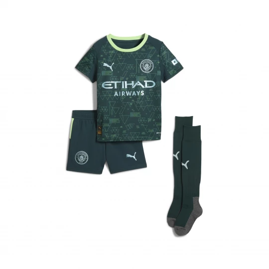Foto van product PUMA Manchester City 25 / 26 Vierde Minikit, Groen