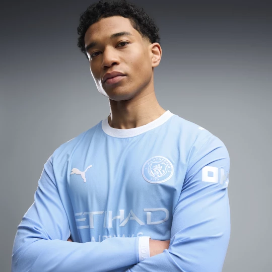 Foto van product PUMA Manchester City 26 / 27 Authentic thuisshirt met lange mouwen voor Heren, Blauw