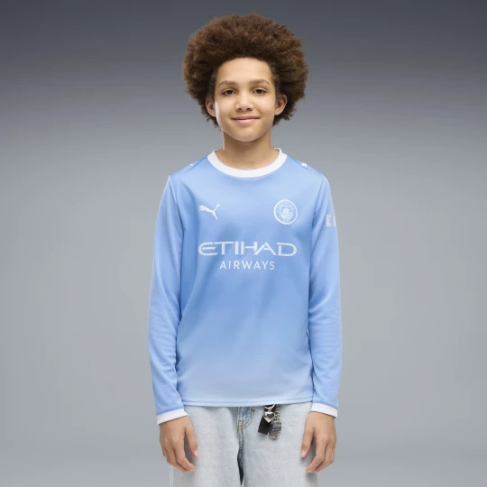 Foto van product PUMA Manchester City 26 / 27 thuisshirt met lange mouwen, Blauw