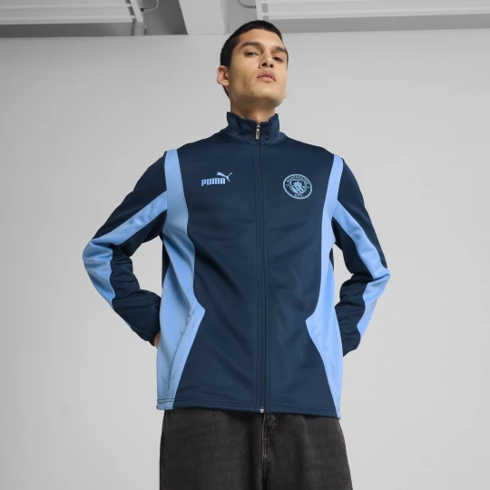 Foto van product PUMA Manchester City ftblNRGY+ jack voor Heren, Blauw