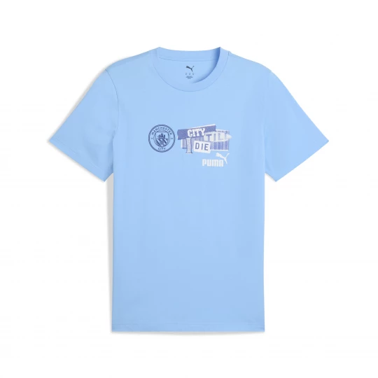 Foto van product PUMA Manchester City ftblNRGY T-shirt voor Heren, Blauw
