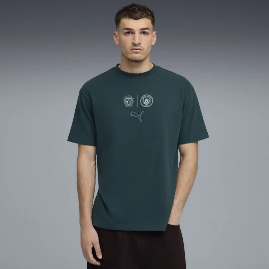 Foto van product PUMA Manchester City FtblStatement Cellerator uniseks T-shirt, Groen