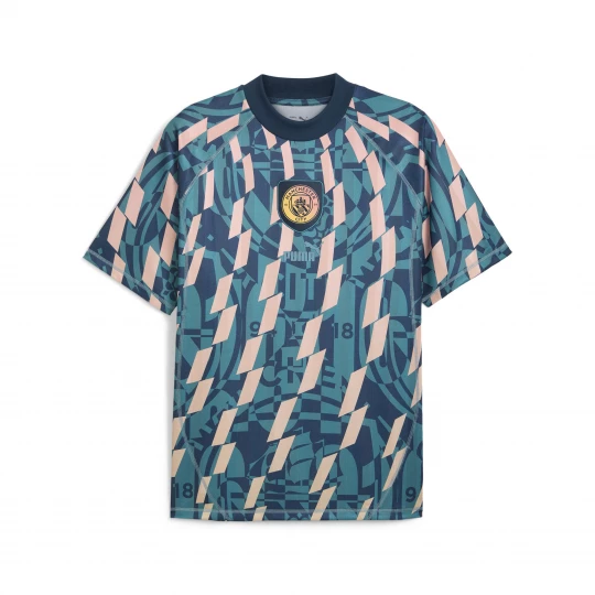 Foto van product PUMA Manchester City ftblSTATEMENT retro voetbalshirt voor Heren, Blauw