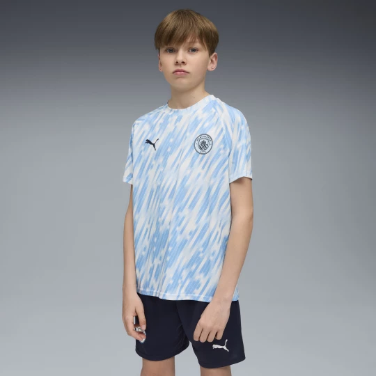 Foto van product PUMA Manchester City prematch-shirt, Zilver