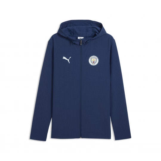 Foto van product PUMA Manchester City softshell trainingsjack voor Heren, Blauw