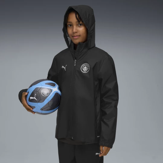 Foto van product PUMA Manchester City trainingsjack, Zwart / Zilver