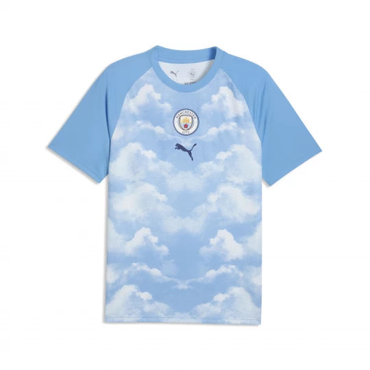 Foto van product PUMA Manchester City warm-up-shirt voor Heren, Blauw