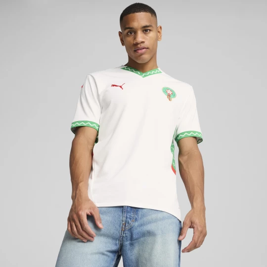 Foto van product PUMA Marokko 2025 uitshirt voor Heren, Groen / Rood / Wit