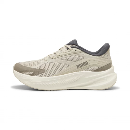Foto van product PUMA MaxStride Lite hardloopschoenen Uniseks, Grijs / Wit / Zilver