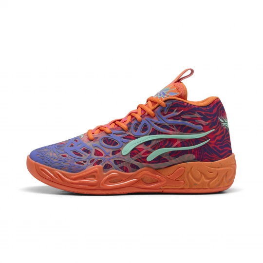 Foto van product PUMA MB.04 Creativity uniseks basketbalschoenen, Roze / Oranje