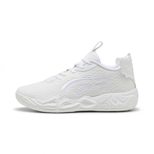 Foto van product PUMA MB.04 Lo Ice Wit uniseks basketbalschoenen