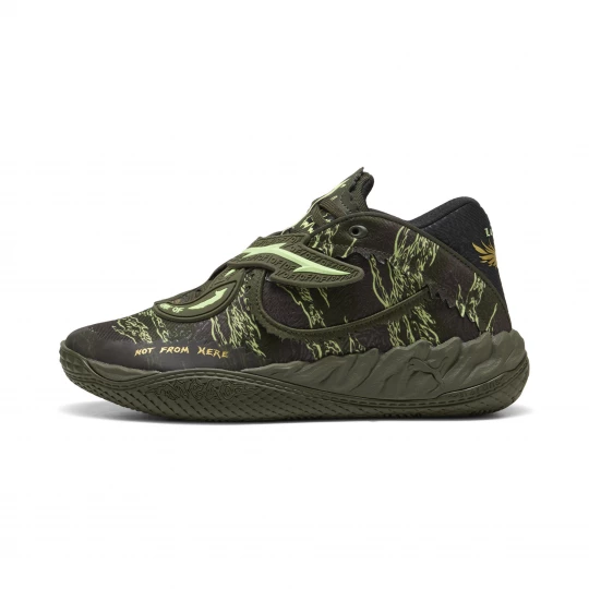 Foto van product PUMA MB.05 Camo basketbalschoenen uniseks, Zwart