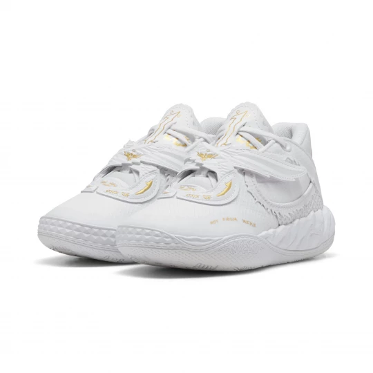 Foto van product PUMA MB.05 Mist sneakers, Wit / Goud