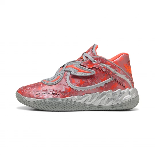 Foto van product PUMA MB.05 Stainless basketbalschoenen uniseks, Grijs / Zilver