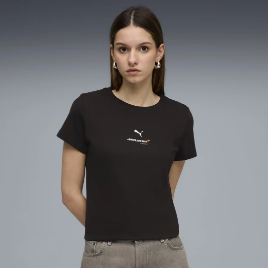 Foto van product PUMA McLAREN RACING Essentials T-shirt voor Dames, Zwart