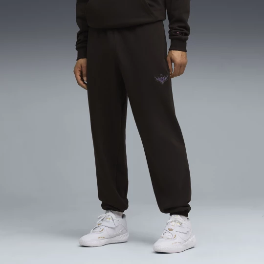 Foto van product PUMA Melo Alwayz On 1 basketbalbroek voor Heren, Zwart / Rood