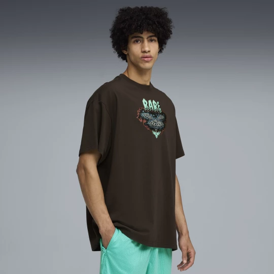 Foto van product PUMA Melo World Oversized T-shirt voor Heren, Zwart
