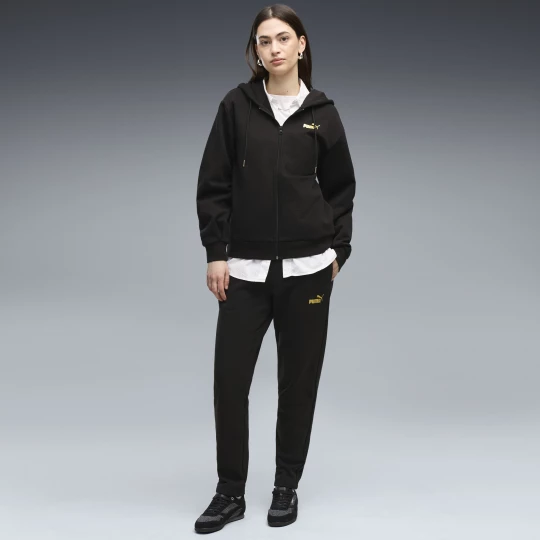 Foto van product PUMA Metallic trainingspak met capuchon voor Dames, Zwart