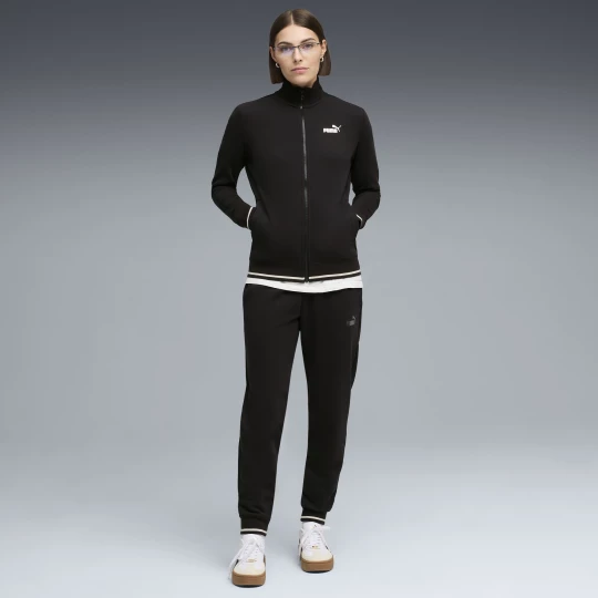 Foto van product PUMA Metallic-trainingspak met volledige rits voor Dames, Zwart