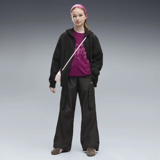 Foto van product PUMA Midnight Shadow Relaxed cargobroek voor Dames, Zwart