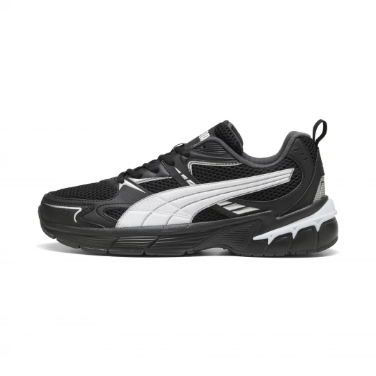 Foto van product PUMA Milenio Tech 2000 sneakers uniseks, Zwart / Wit / Zilver