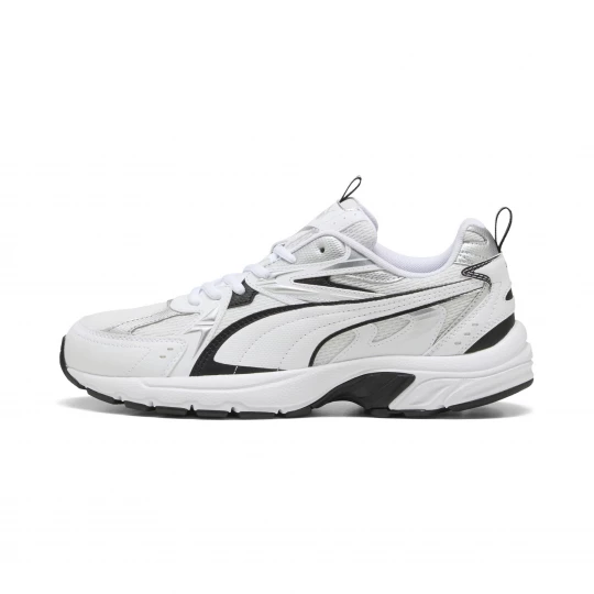 Foto van product PUMA Milenio Tech sneakers uniseks, Zwart / Wit / Zilver
