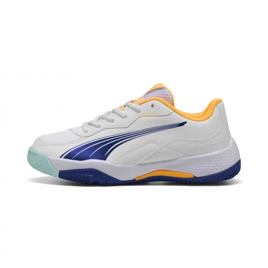 Foto van product PUMA NOVA Smash padelschoenen, Blauw / Wit