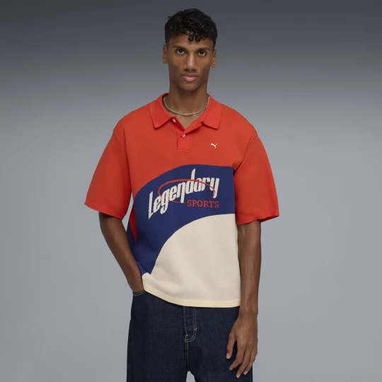 Foto van product PUMA.NOW polo voor Heren, Rood
