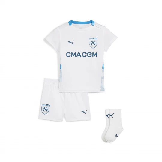 Foto van product PUMA Olympique de Marseille 24 / 25 mini-thuistenue, Blauw / Wit