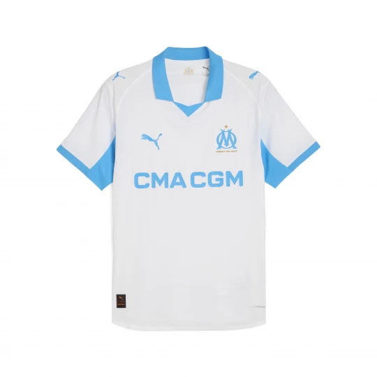 Foto van product PUMA Olympique de Marseille 25 / 26 Authentic thuisshirt voor Heren, Blauw / Wit