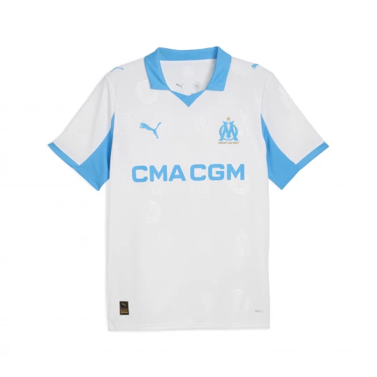 Foto van product PUMA Olympique de Marseille 25 / 26 thuisshirt voor Heren, Blauw / Wit