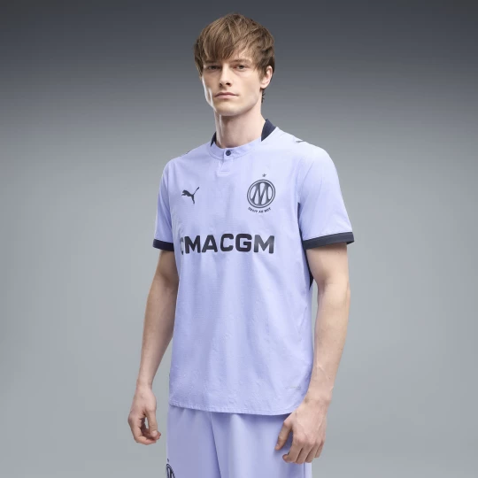 Foto van product PUMA Olympique de Marseille 26 / 27 authentiek derde voetbalshirt voor Heren, Blauw