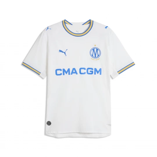 Foto van product PUMA Olympique de Marseille 26 / 27 authentiek thuisshirt voor Heren, Blauw / Wit
