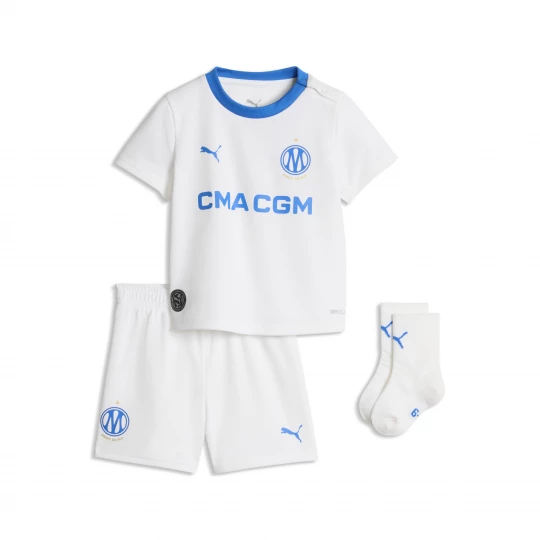 Foto van product PUMA Olympique de Marseille 26 / 27 baby-thuistenue, Blauw / Wit