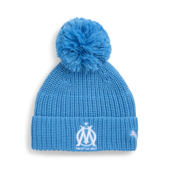 Foto van product PUMA Olympique de Marseille Essentials beanie, Blauw / Wit