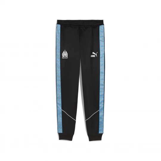 Foto van product PUMA Olympique de Marseille KING Anthem broek voor Heren, Blauw / Zwart