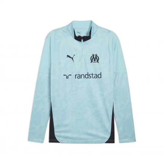 Foto van product PUMA Olympique de Marseille trainingstop met kwartrits voor Heren, Blauw