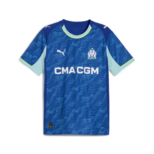 Foto van product PUMA Olympique Marseille 25 / 26 derde shirt voor Heren, Blauw