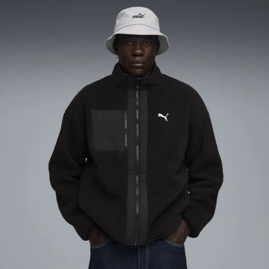 Foto van product PUMA Omkeerbaar hybride sherpajack voor Heren, Zwart