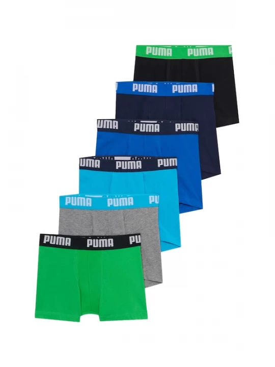 Foto van product PUMA Onderbroek blauw / navy / taupe / grasgroen / zwart