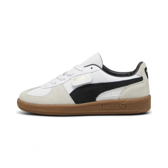 Foto van product PUMA Palermo leren sneakers, Grijs / Wit